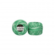 Anchor Pearl Cotton nº 8, cor 1213 matizado verde médio